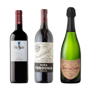 Pack 3 Premium Cava+2 Tintos