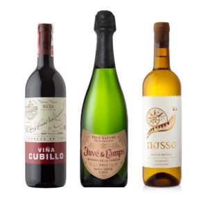 Pack variado con cava